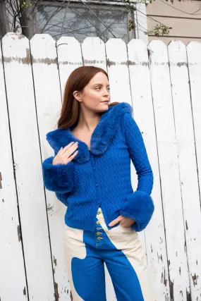 Midnight Swirl Peggy Cardigan
