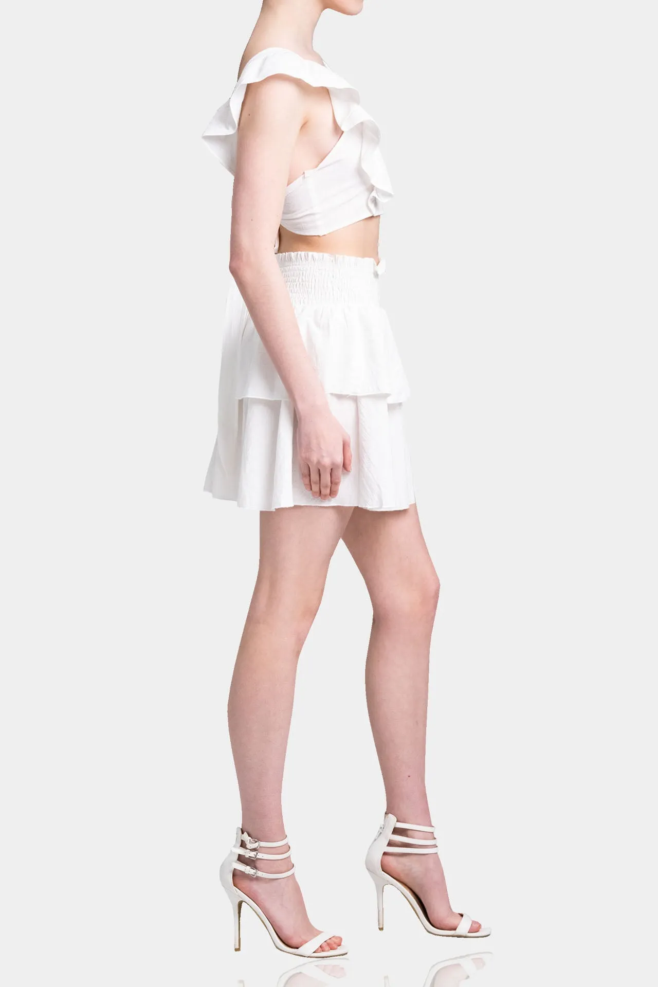 Mini Cotton Skirt for Women