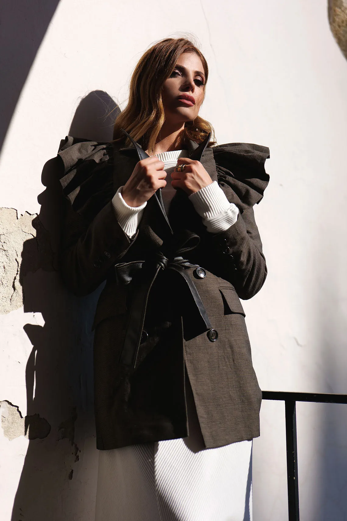 MOLLY BLAZER brown
