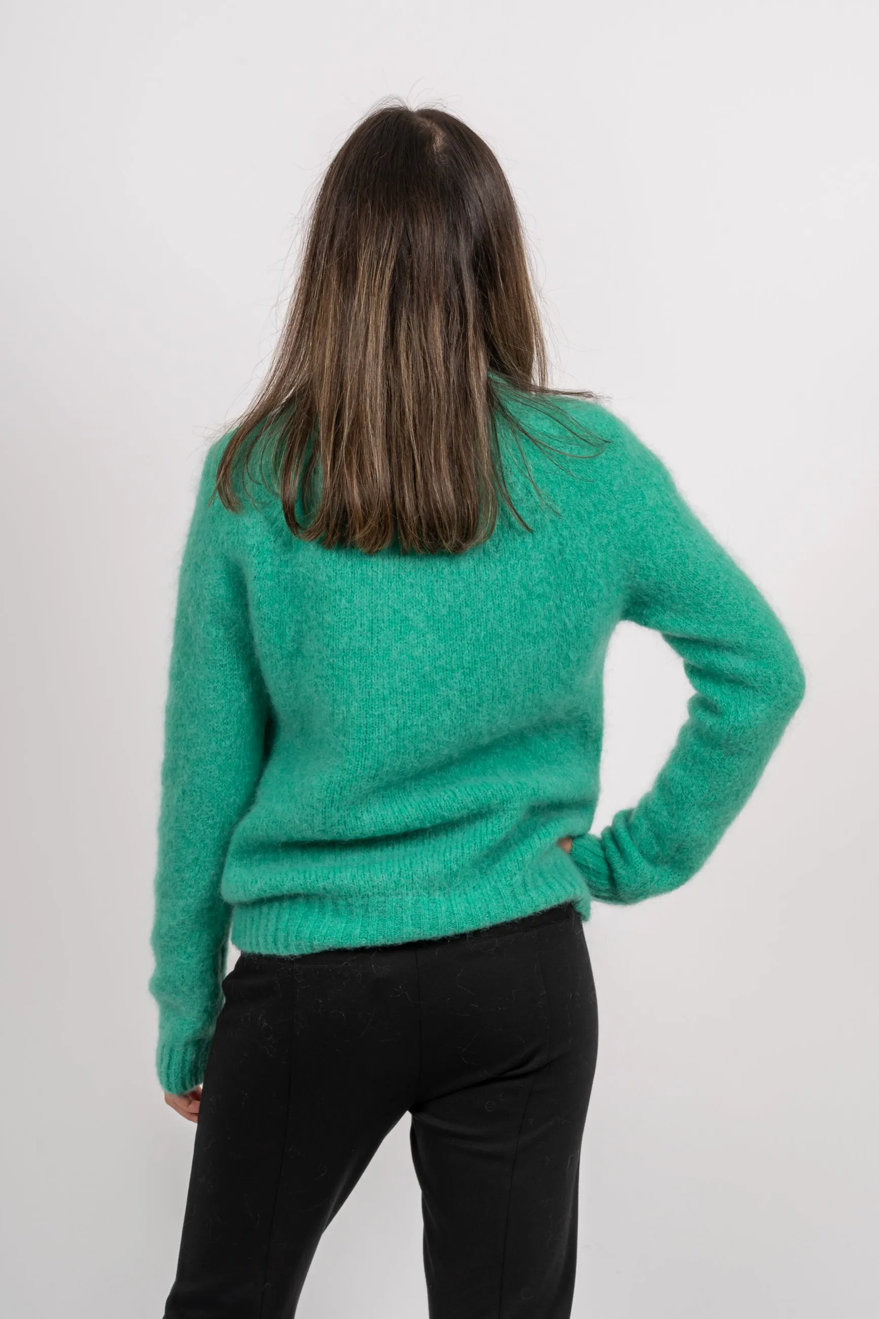Monty Cardigan CRE - Sea Green