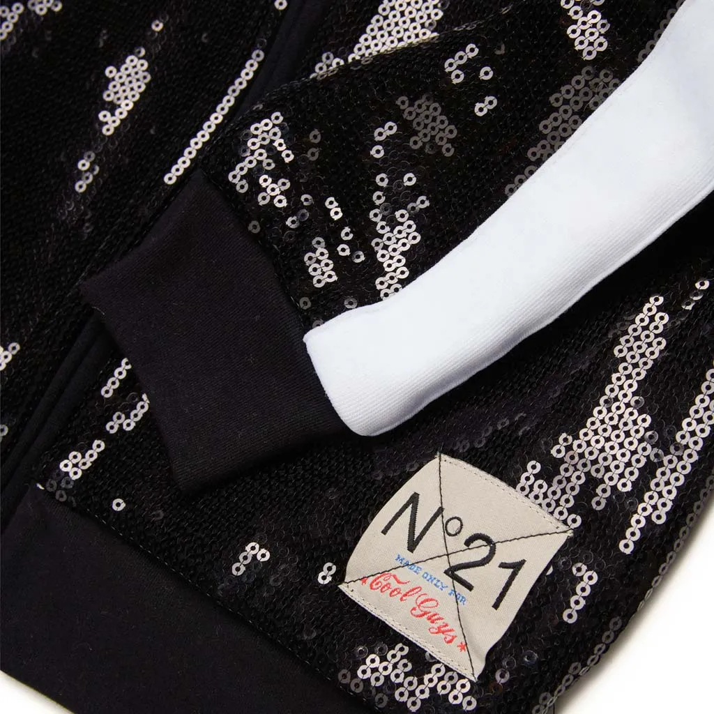 N°21 Kids Sequin Track Jacket