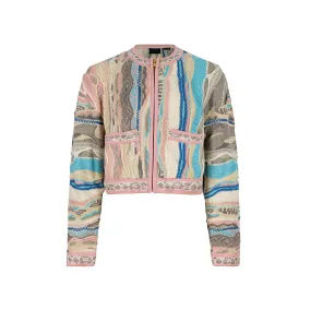 New - COOGI Rosewater Women's Zip Cardigan