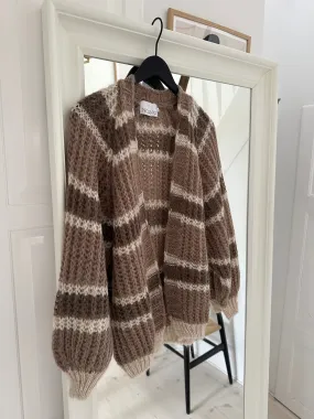 Noella Vera Knit Cardigan Brown/Camel/Sand