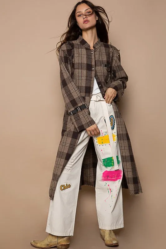 Paint   Patch Loose Fit Wide Leg Pants