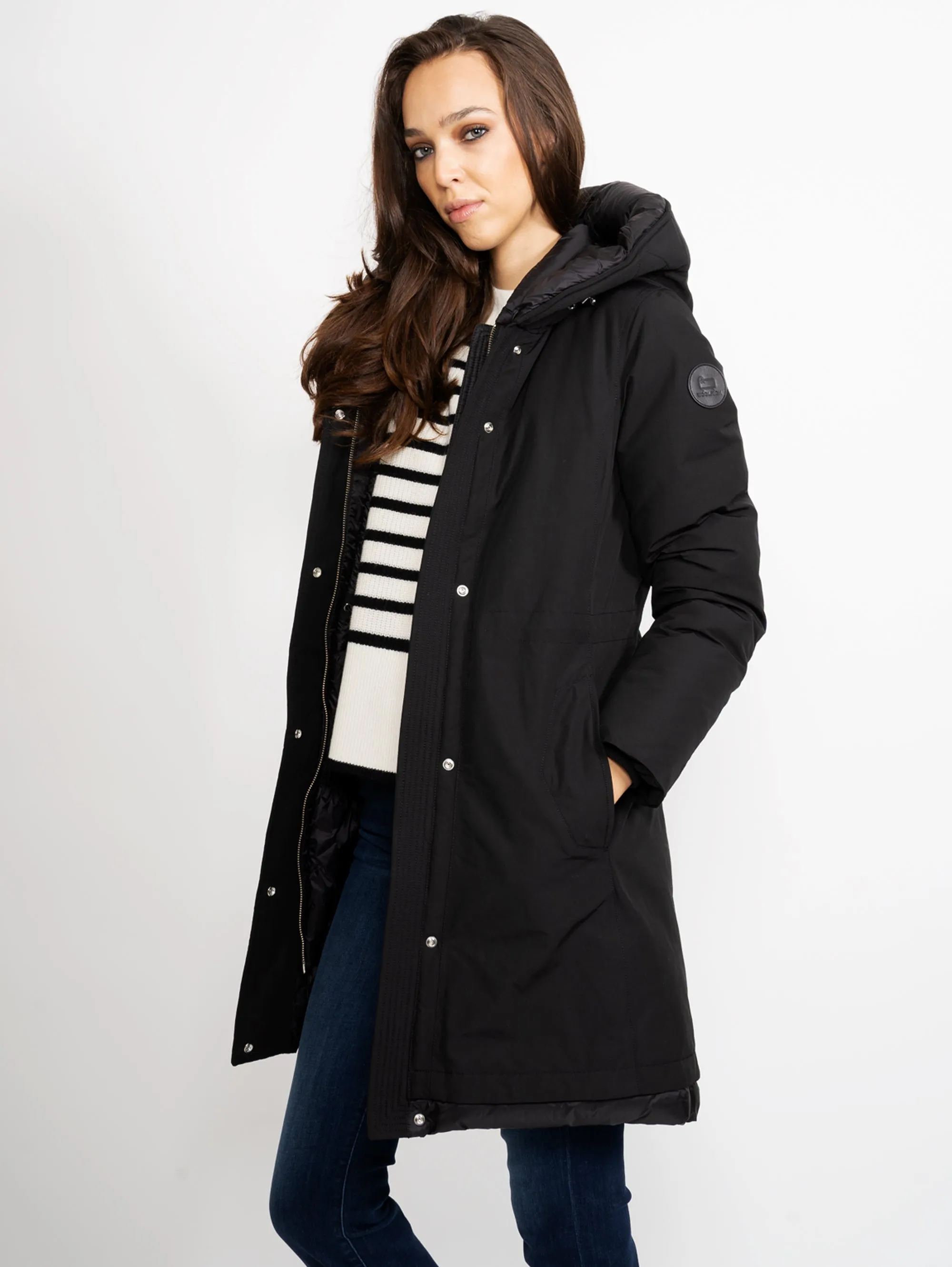 Parka Weoka in Ottoman Nero