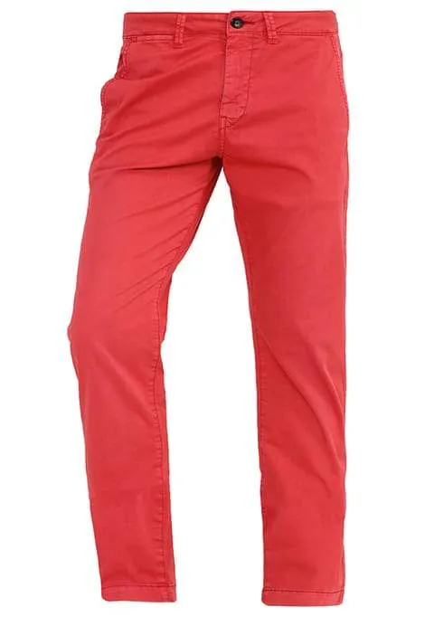 Pepe Sloane Men's Chino - Cedar Wood Red