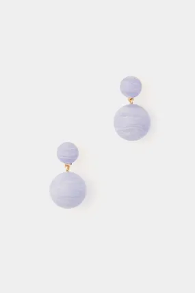 Periwinkle Petite Lantern Earrings
