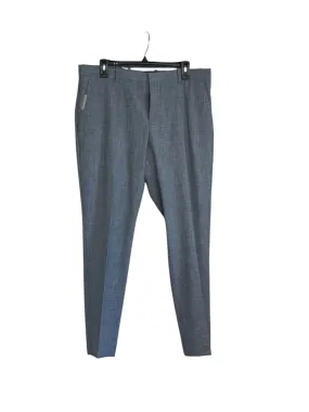 Perry Ellis Portfolio Mens Portfolio Slim-Fit Stretch Pants Bay Blue 34 x 29