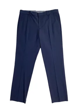 Perry Ellis Portfolio Mens Slim fit Dress Pants 30 / 30 Blue Plaid