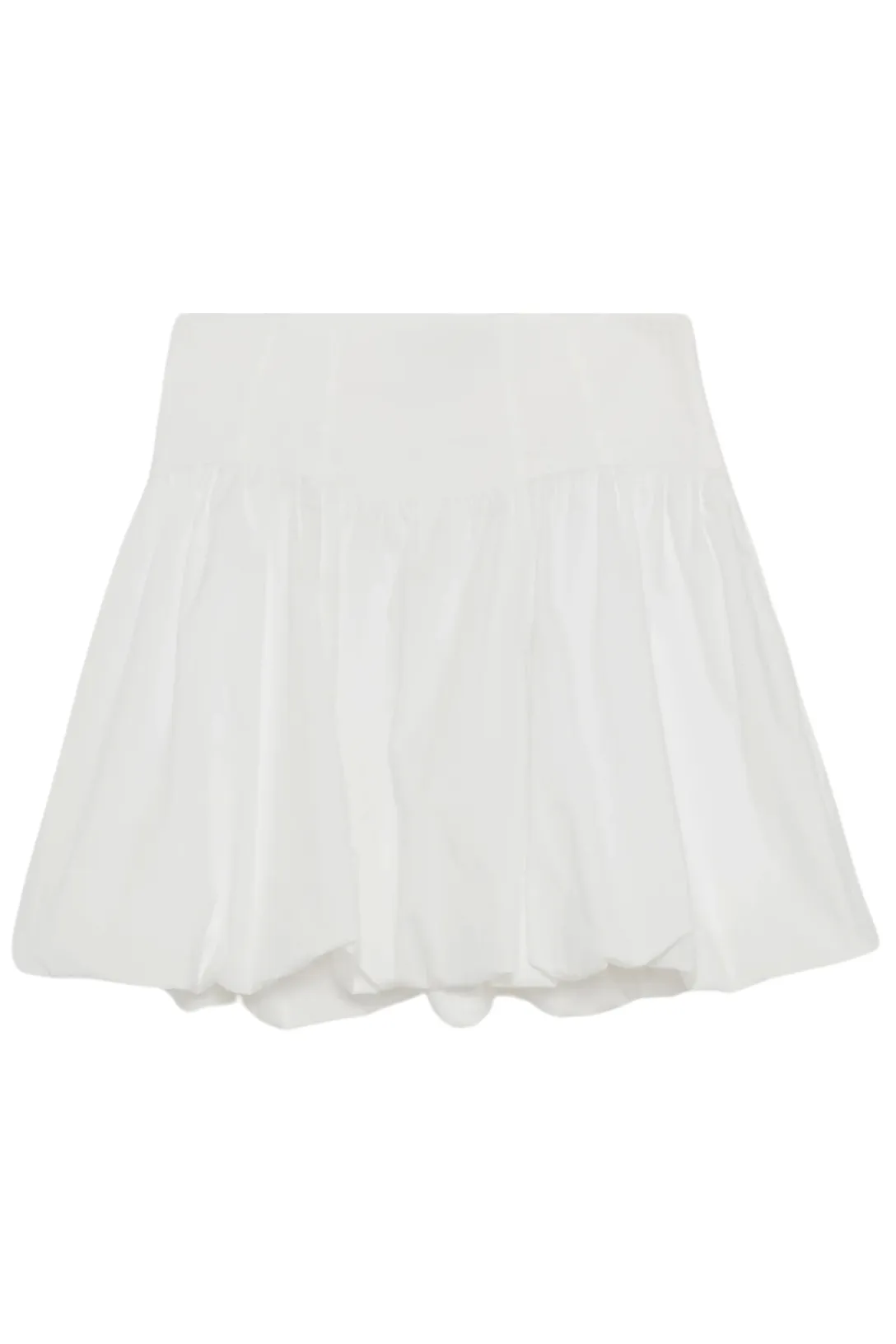 Pippa Cotton Mini Skirt | White