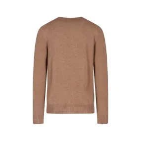 Ralph Lauren Long Sleeve Crewneck in Brown Heather
