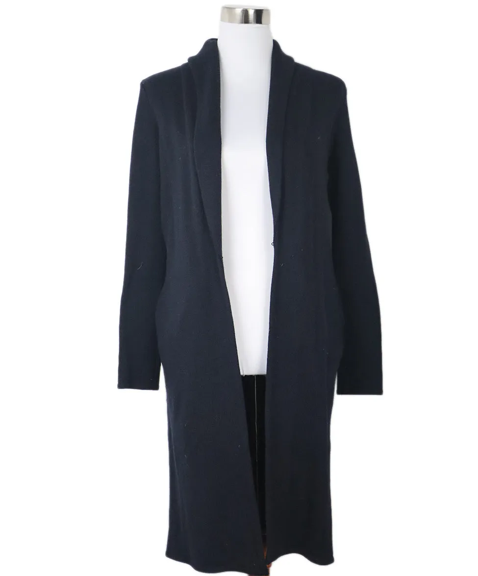 Ralph Lauren Navy Cashmere Cardigan sz 2