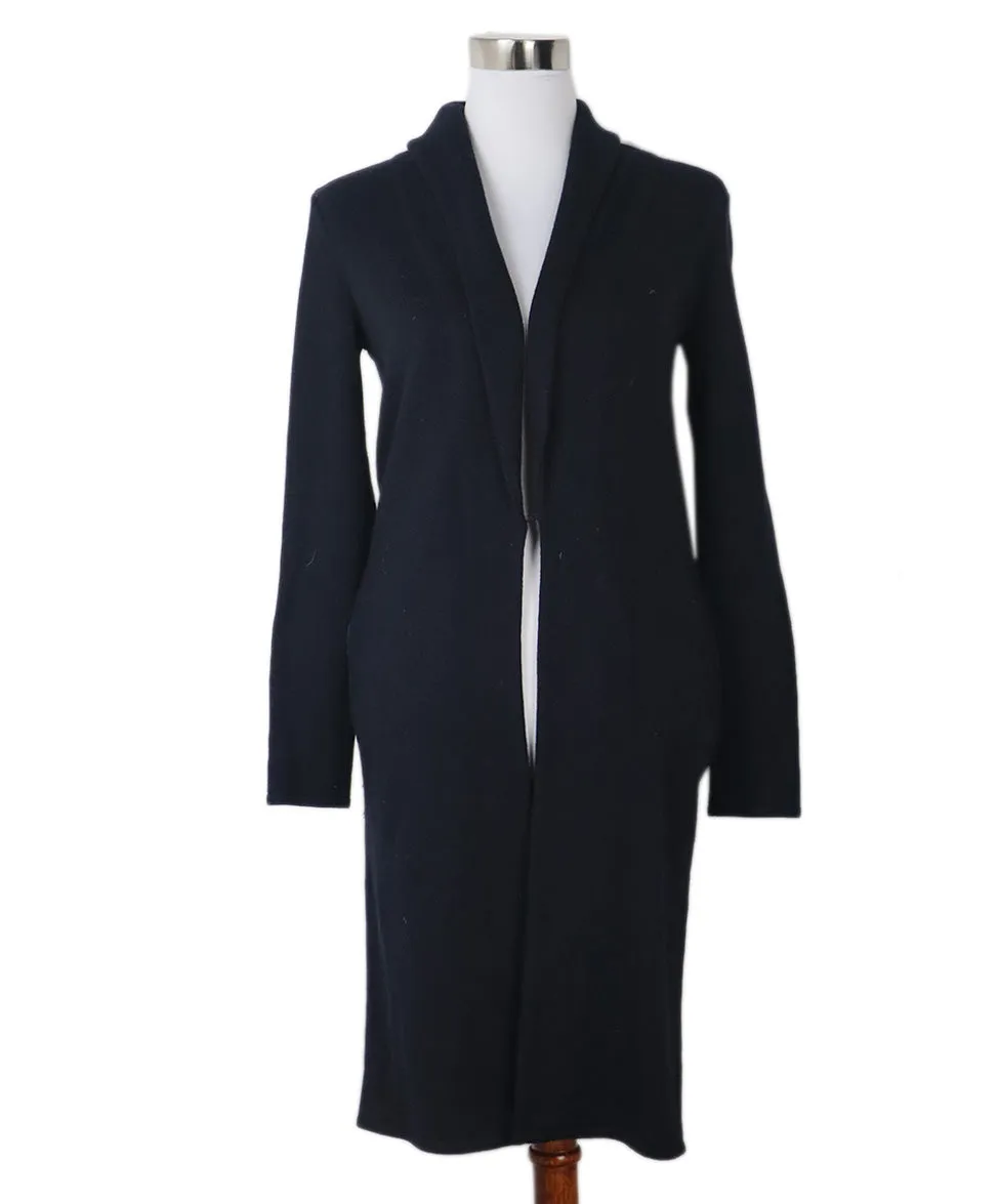 Ralph Lauren Navy Cashmere Cardigan sz 2