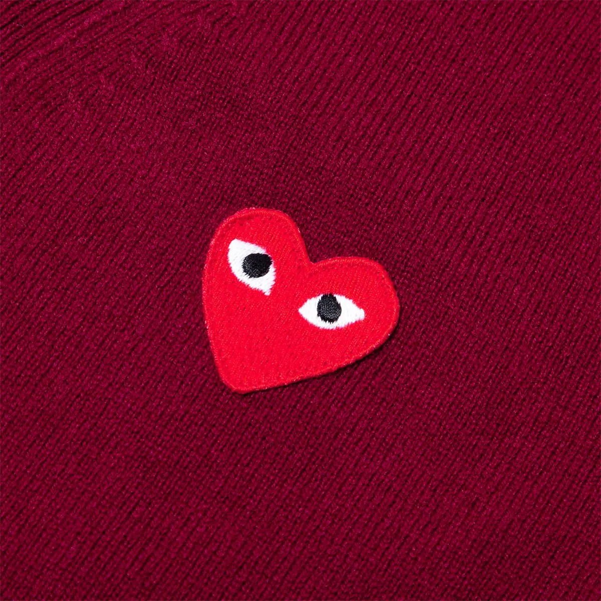 RED HEART PLAY CARDIGAN