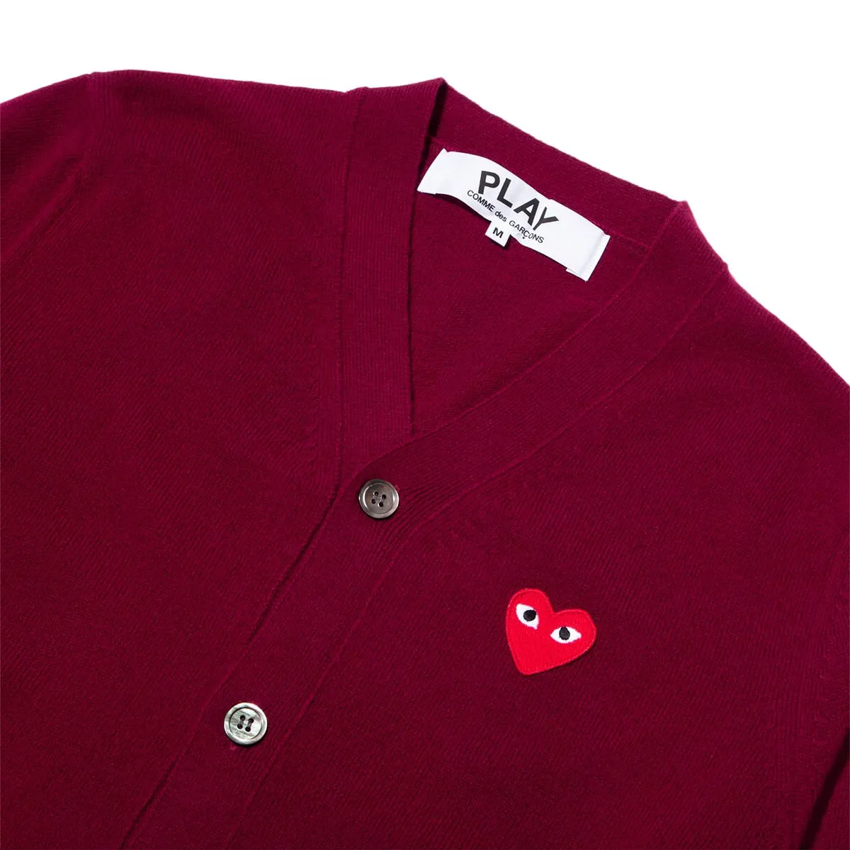 RED HEART PLAY CARDIGAN
