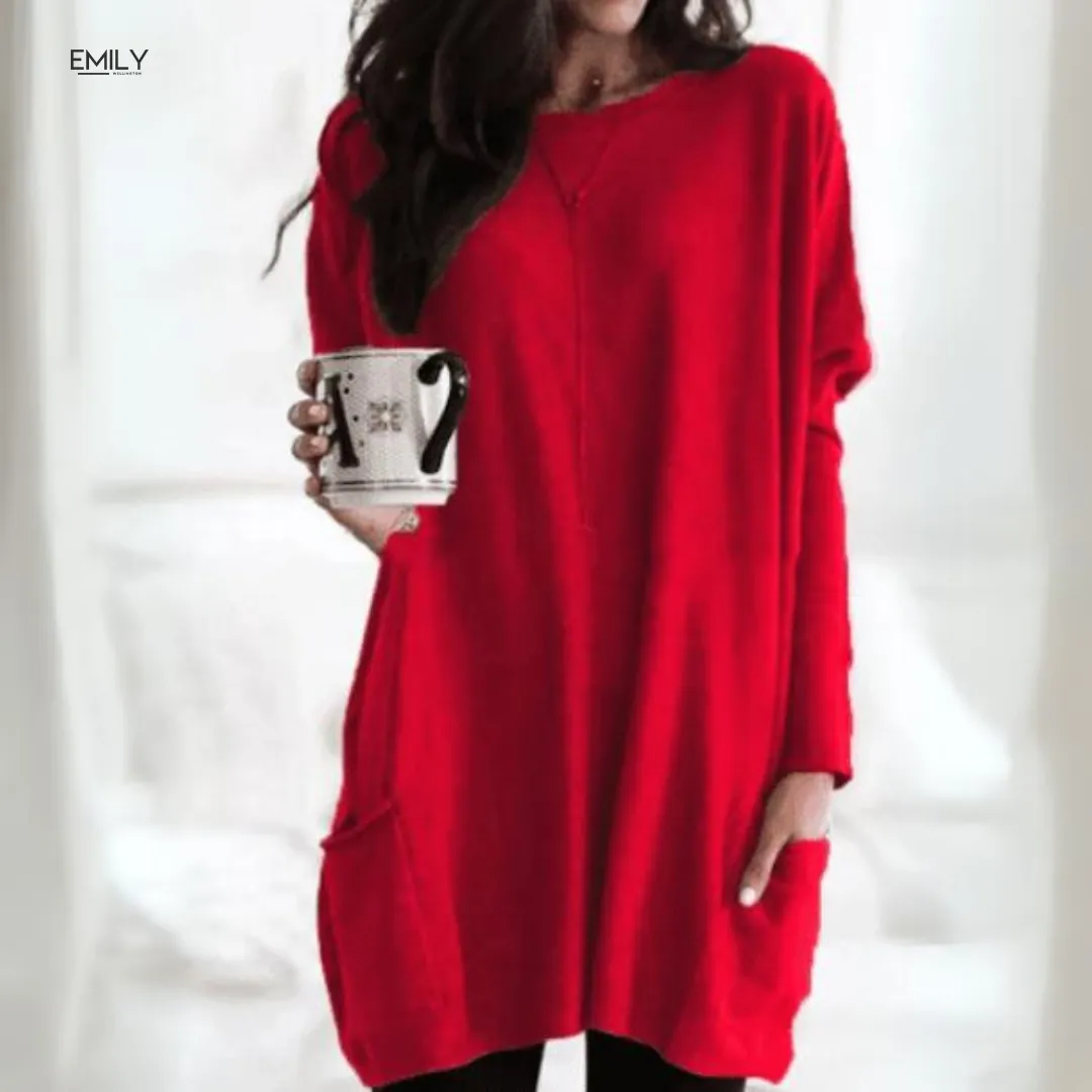 Reyna™ Oversized Jumper with Pockets