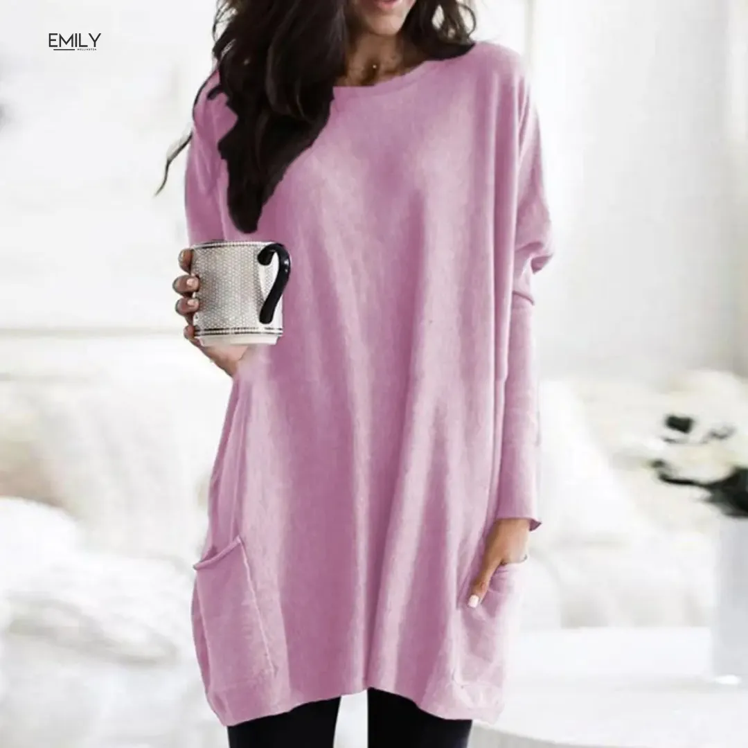 Reyna™ Oversized Jumper with Pockets