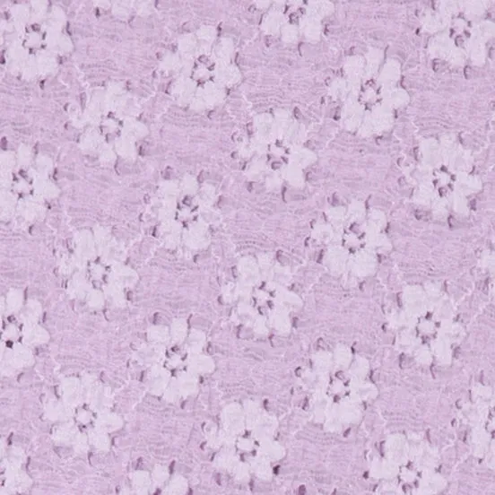 Rubi Cardigan Lilac Floral Lace