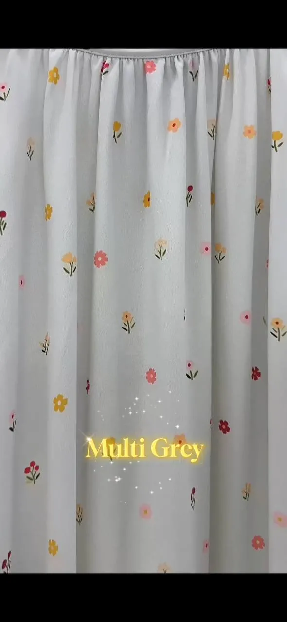 Slip On Printed Dress Adjustable Strap