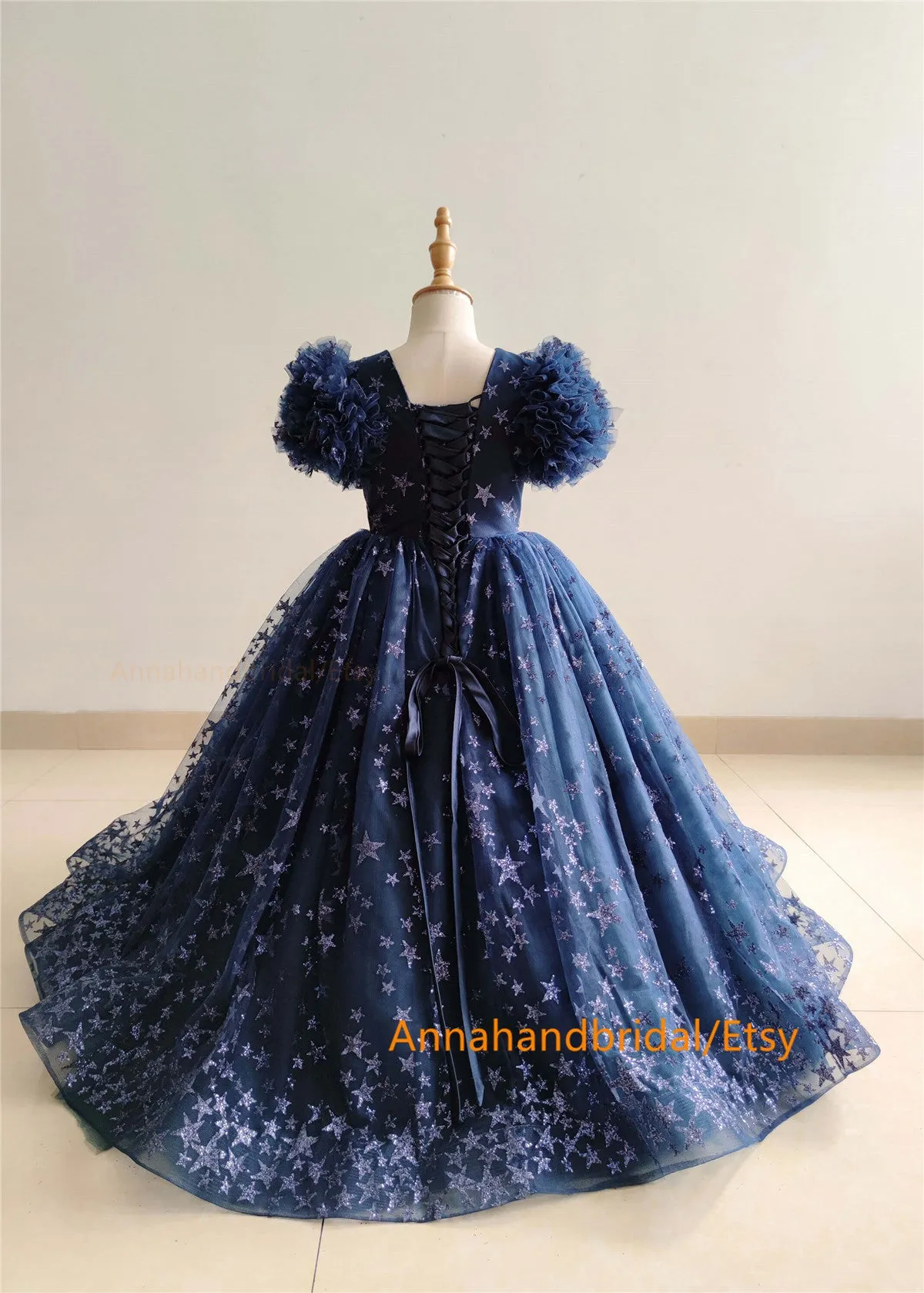 Sparkle Tulle Little Girl Dress/Girls Pageant Dress