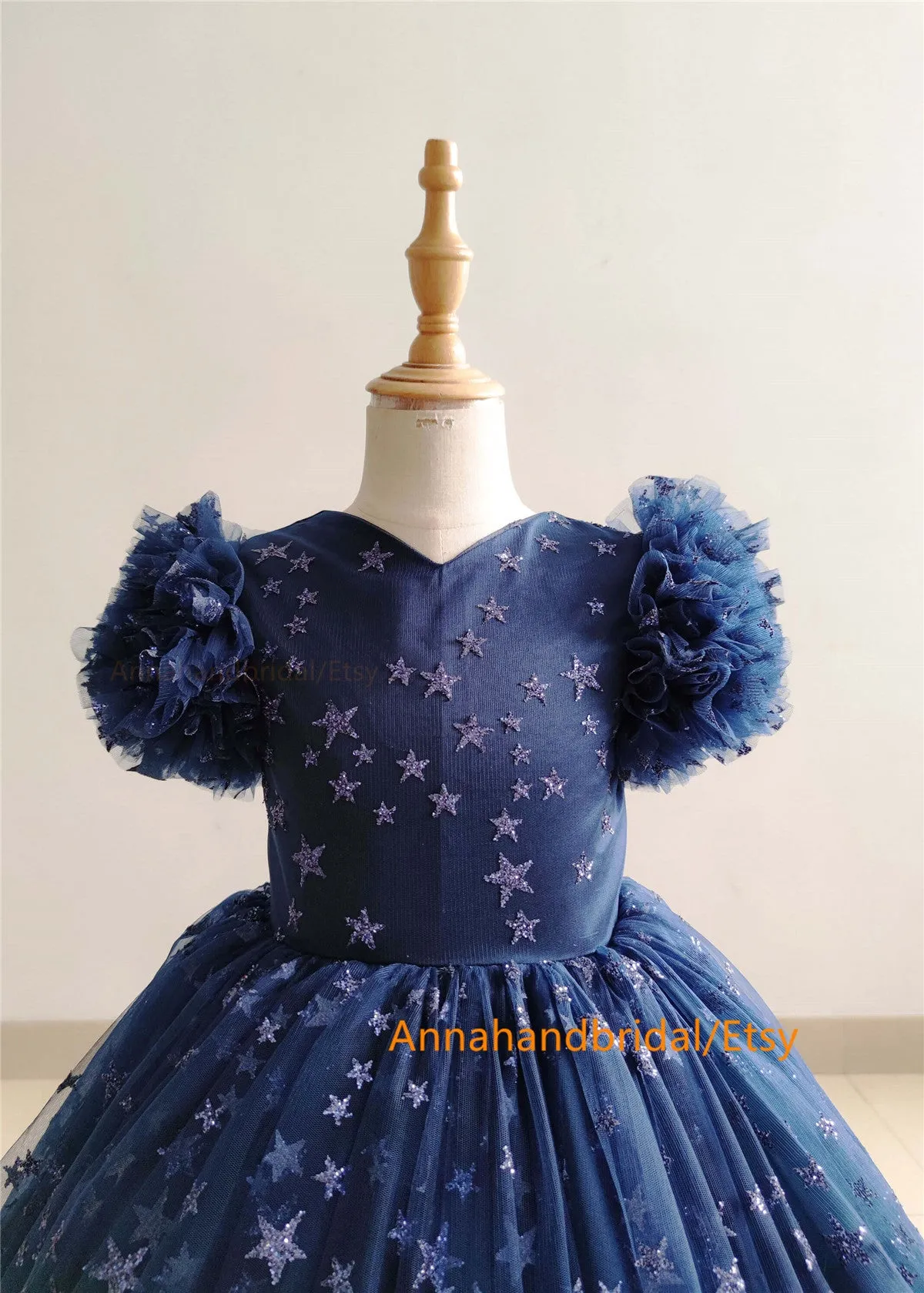 Sparkle Tulle Little Girl Dress/Girls Pageant Dress