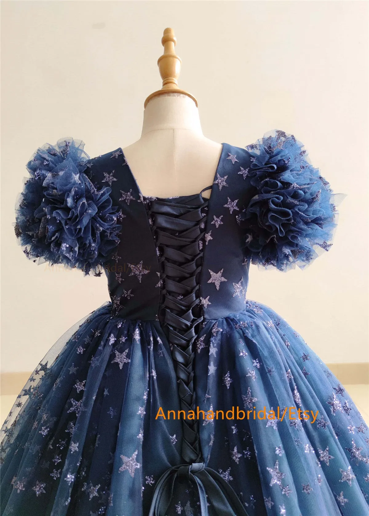 Sparkle Tulle Little Girl Dress/Girls Pageant Dress