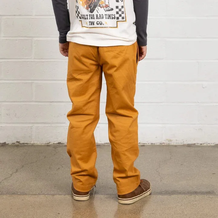 Tiny Whales Provisions Chino Pant Rust