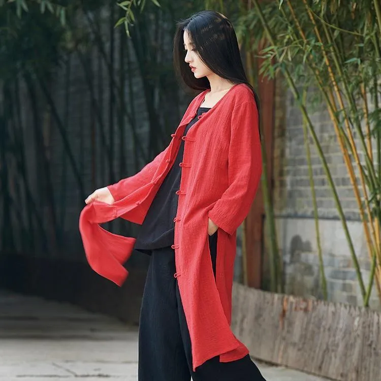 Zen Long Cotton Cardigan  | Zen